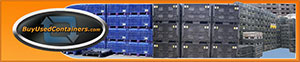 Used Plastic Bulk Containers Buy Sell